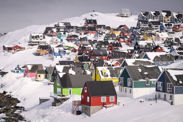 <p>Nuuk, Greenland’s capital city</p>