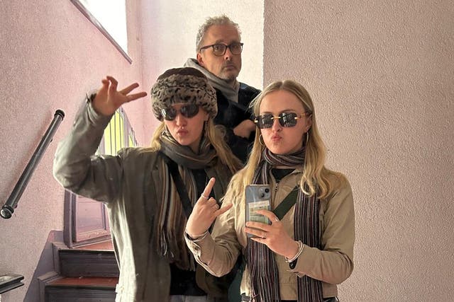 <p>Girl Dads like us. Stephen Armstrong with his daughters</p>