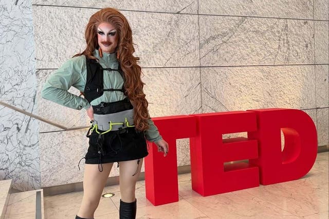 <p>Popular drag queen, Pattie Gonia, has been sued for trademark infringement by outdoor clothing company Patagonia</p>
