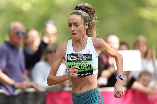 <p>McColgan finished eighth in last year's London Marathon</p>