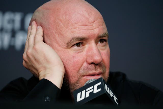 <p>Dana White could pounce on Oleksandr Usyk’s free agent status</p>