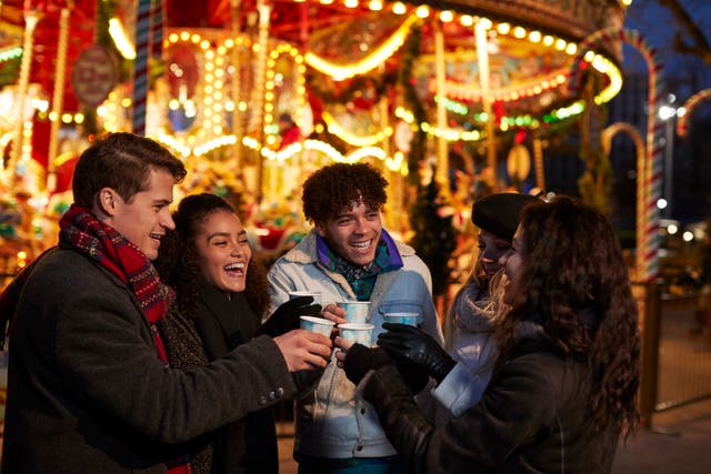 <p>London lights up with seasonal events from November to January </p>