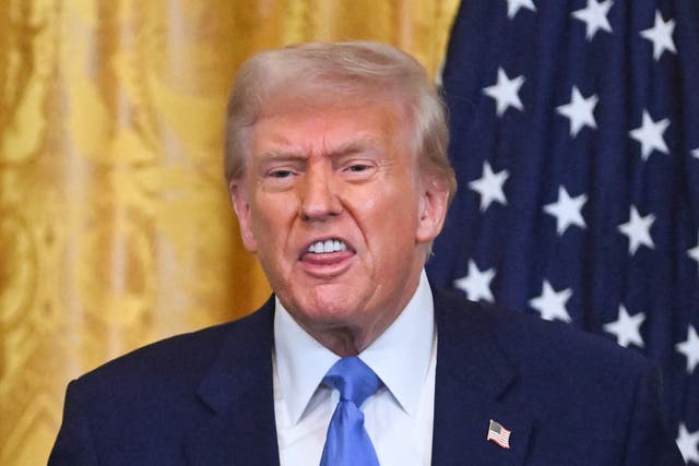 <p>French president Emanuel Macron has been at the sharp end of Donald Trump’s tongue</p>