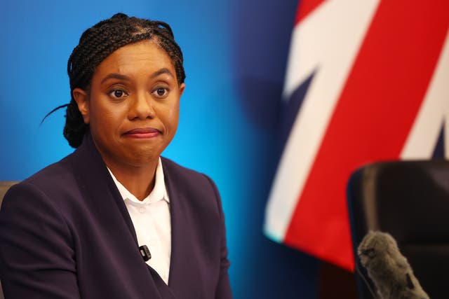 <p>Conservative leader Kemi Badenoch has countered Reform’s argument that Britain is ‘broken’</p>