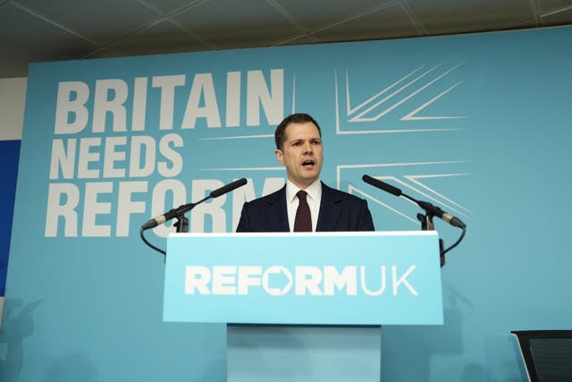 <p>Robert Jenrick denied personal ambition played a role in his decision to join Reform UK after being sacked from the Conservative shadow cabinet</p>