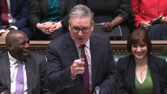<p>Sir Keir Starmer said he ‘will not yield’ to President Trump in his stance on Greenland</p>